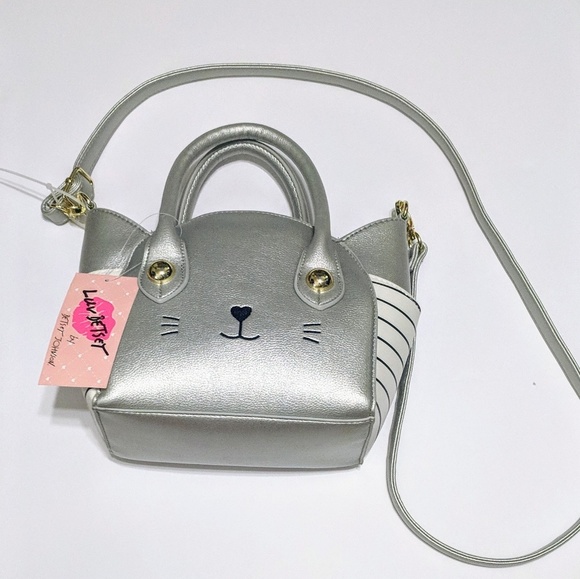 Betsey Johnson Handbags - Betsey Johnson Cat Satchel Purse
